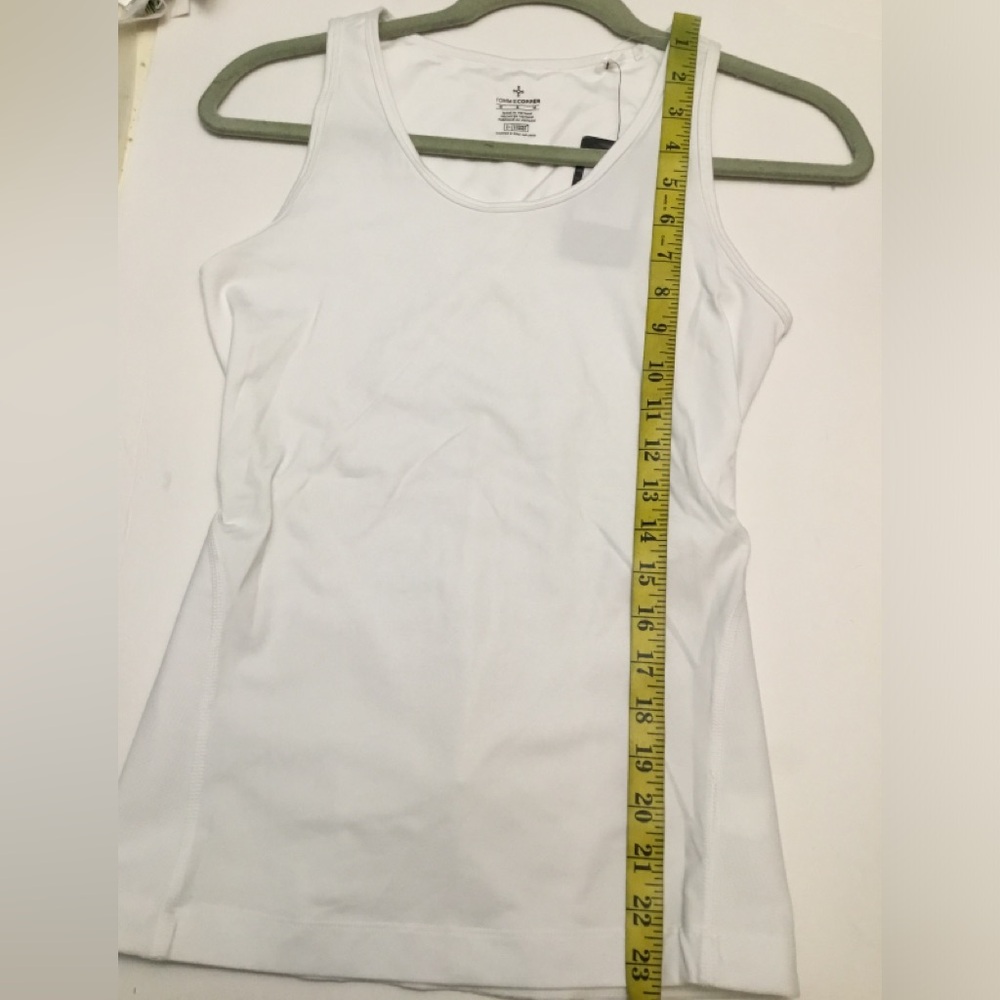 Tommie copper Elegant White Tank Top for Women